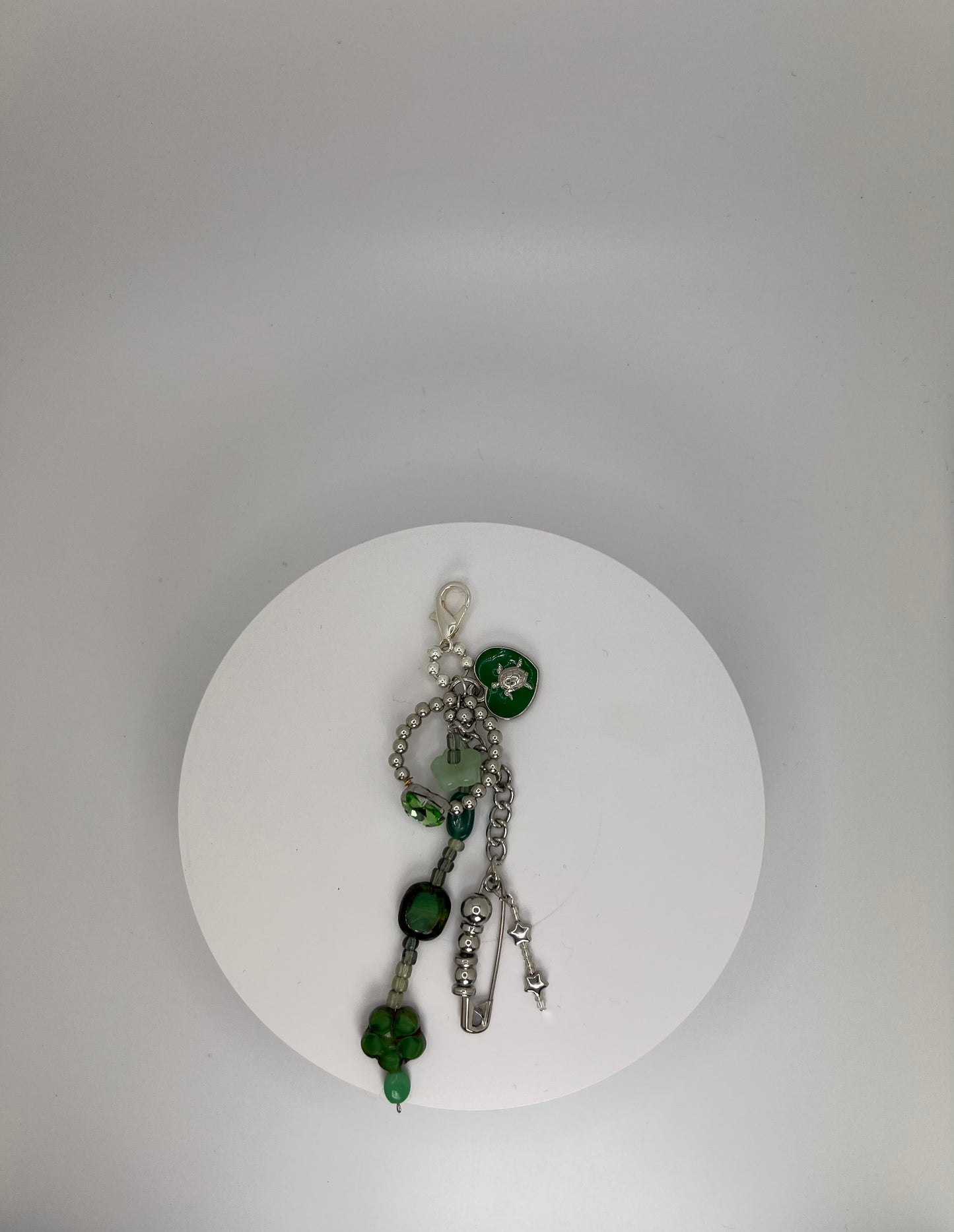 Chrome Ivy Bag Charm