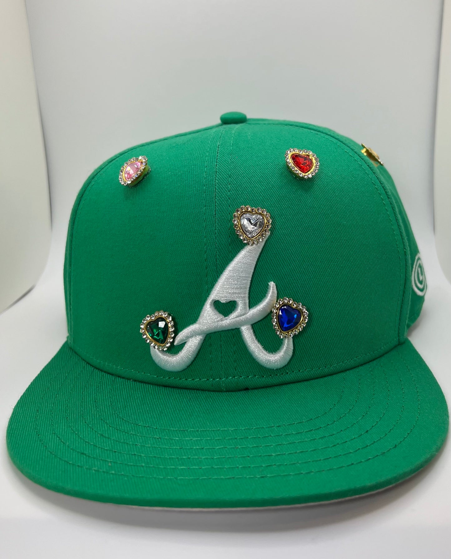 ATL Love Green Fitted Charm Hat