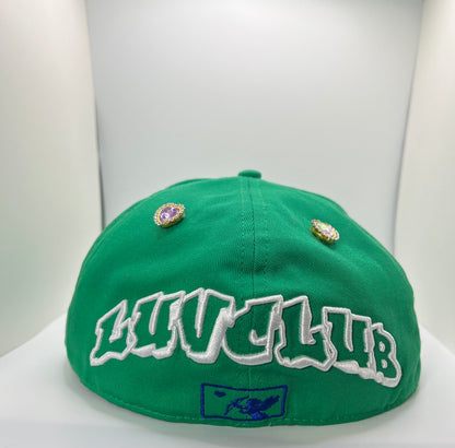 ATL Love Green Fitted Charm Hat