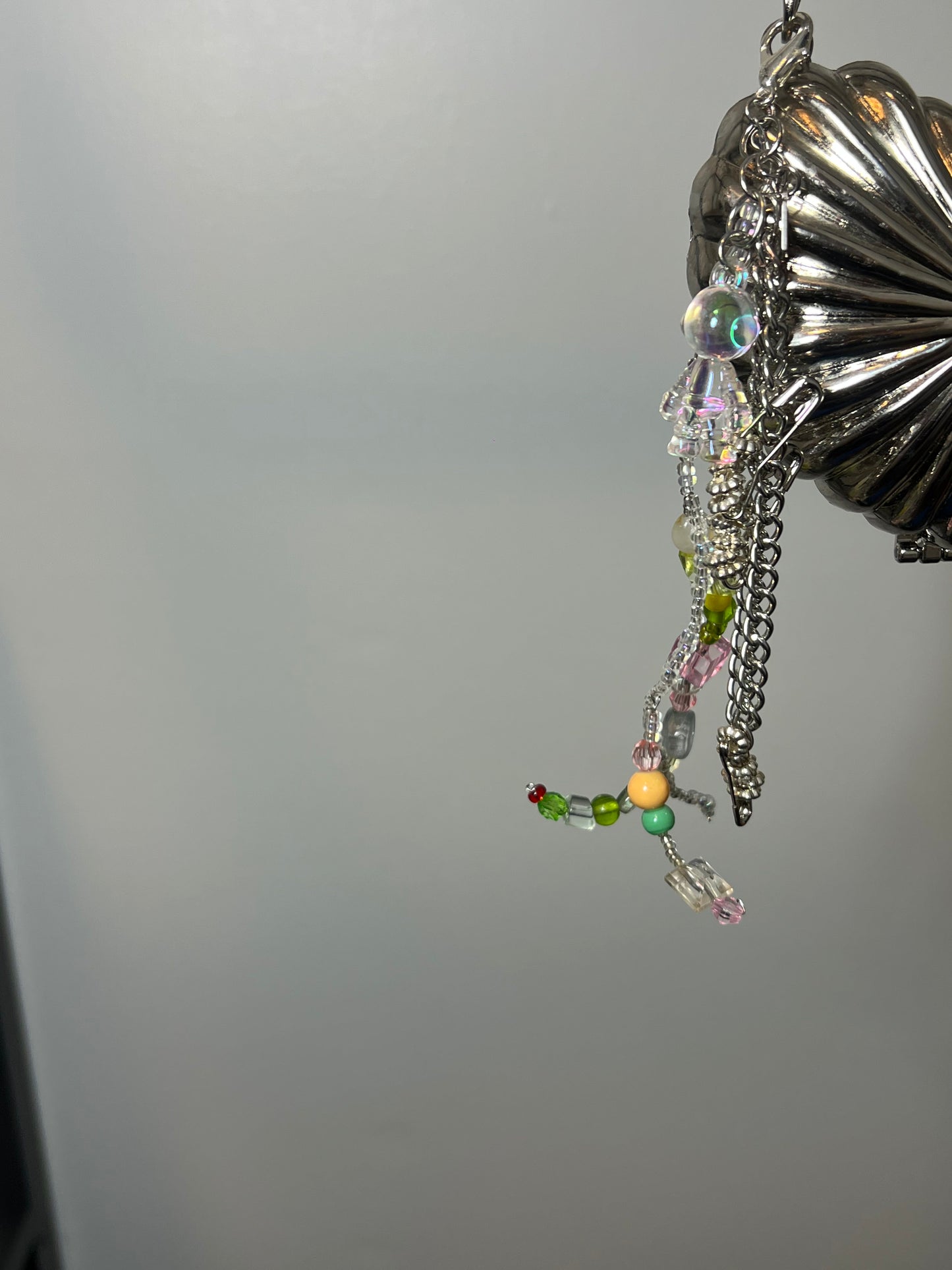 Holo PNK Martian Bag Charm