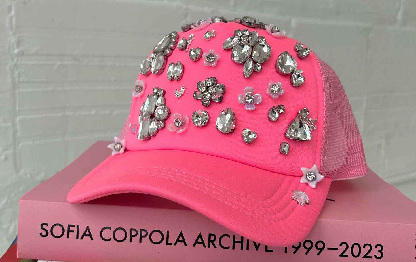 Pink Trucker Charm Hat