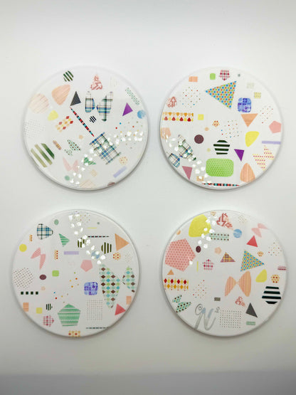 Little Miss Artist Coasters