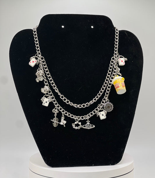 Rendezvous Layered Charm Necklace